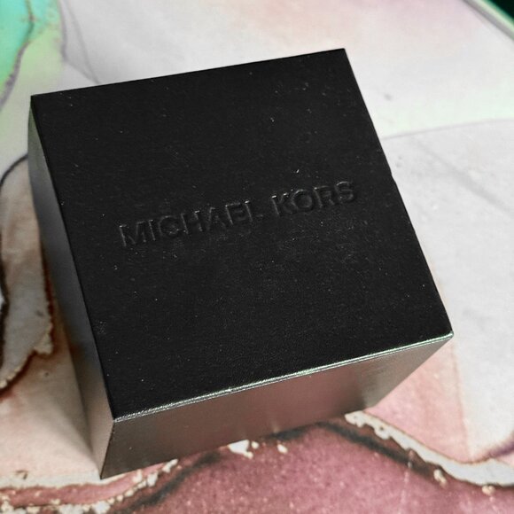 MICHAEL KORS Michael Kors Women's Slim Runway Zebra Dial Stainless Steel Watch - Picture 7 of 7